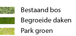 begroeien met plantensoorten passend bij het duinbos.