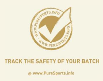 Sportscontrol biedt maximale veiligheid en garantie naar samenstelling en ingrediënten.