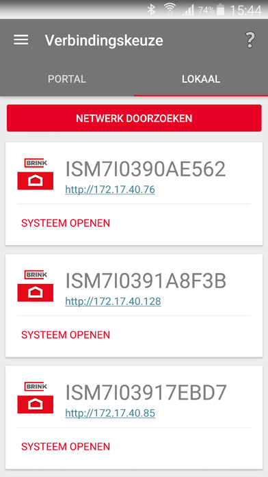 Hoofdstuk 6 Configuratiemenu Brink Home emodule 6.1.