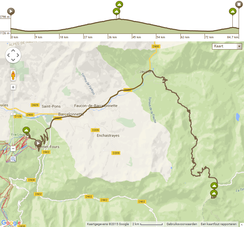 COL DE LA BONETTE + PRA LOUP [85 KM 2156 HM]