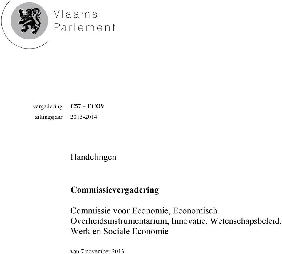 Economie, Economisch Overheidsinstrumentarium,