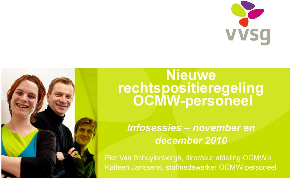 Van Schuylenbergh, directeur afdeling OCMW s