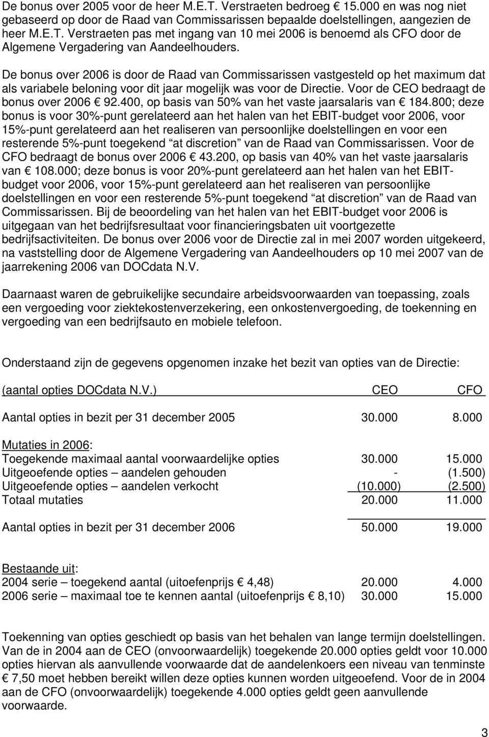 400, op basis van 50% van het vaste jaarsalaris van 184.