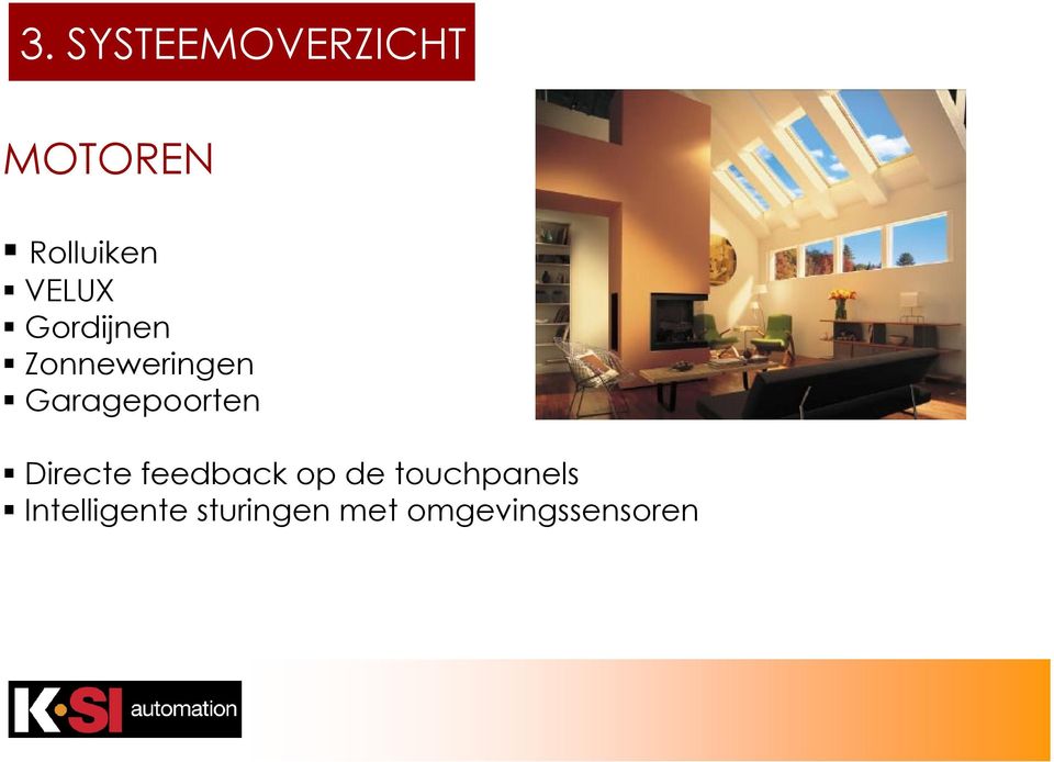 feedback op de touchpanels