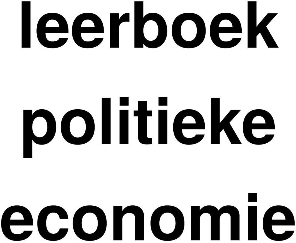 economie