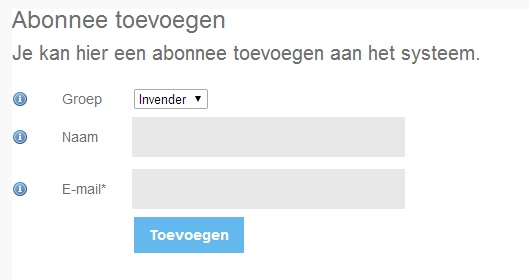 14 Mail to Go 2 U kunt kiezen uit 2 kolommen en volgordes: naam, emailadres of emailadres, naam. U dient er zorg voor te dragen dat het te importeren bestand bestaat uit deze 2 kolommen.