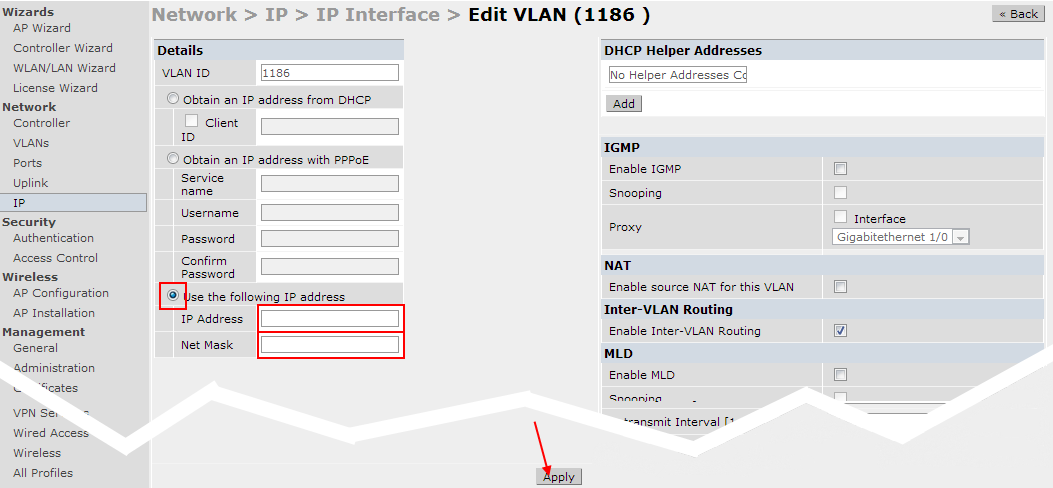 Figuur 1: VLAN s aanmaken Figuur 2: VLAN s aanmaken Figuur 3: VLAN