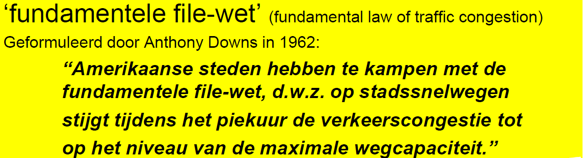 Autosysteem botst op grenzen Meer stedelijke snelwegen: een oude remedie die files niet oplost: wetensch.