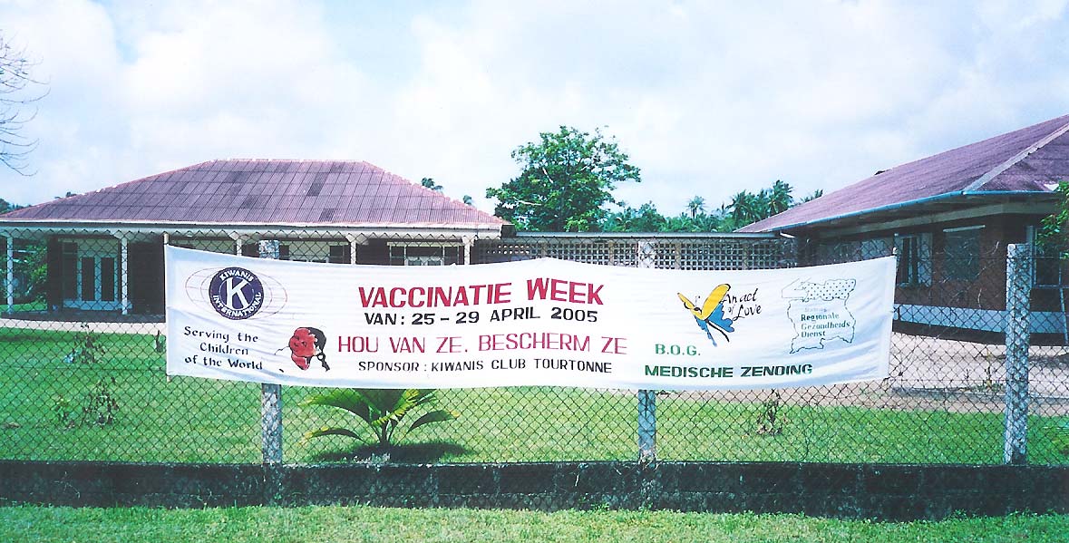 De laatste week van april staat in Zuid en Midden Amerika en het Caribische gebied in het teken van de vaccinatieweek.