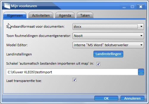 Samenvoeging document syntax Kleos beschikt over een interne model- en tekstblokbewerker om de aanmaak en de bewerking van modellen en tekstblokken mogelijk te maken.