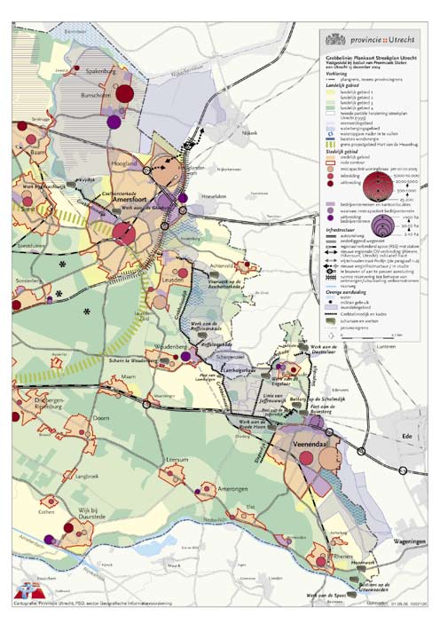 Streekplan Utrecht (2005) G e b i e d s v i s i e v o o r d