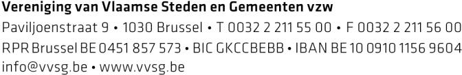 RVB 2016_14 Overeenkomst tussen het Vlaams Gewest en het bedrijfsleven over de aanpak van zwerfvuil Standpunt Raad van Bestuur VVSG Dit document is bestemd voor Het betreft Gewenste beslissing van de