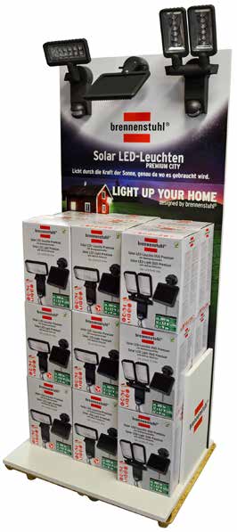 Solar LED-Lampen Premium City - Light up your home!