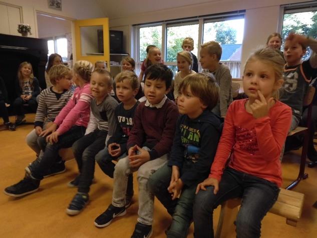 We zijn intussen met een nieuw thema begonnen. DE KINDERBOEKENWEEK.