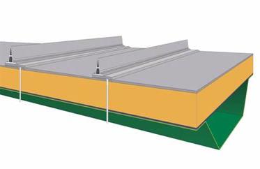 RENOLIT ALKORDESIGN Het RENOLIT ALKORDESIGN systeem combineert het esthetische van metalen daken (zink, koper of aluminium) met de voordelen van de RENOLIT ALKORPLAN dakbanen.