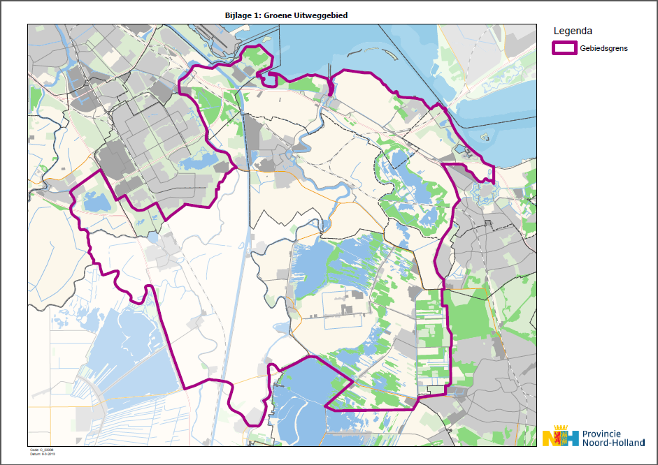 Bijlage 1 behorende bij de Uitvoeringsregeling subsidie