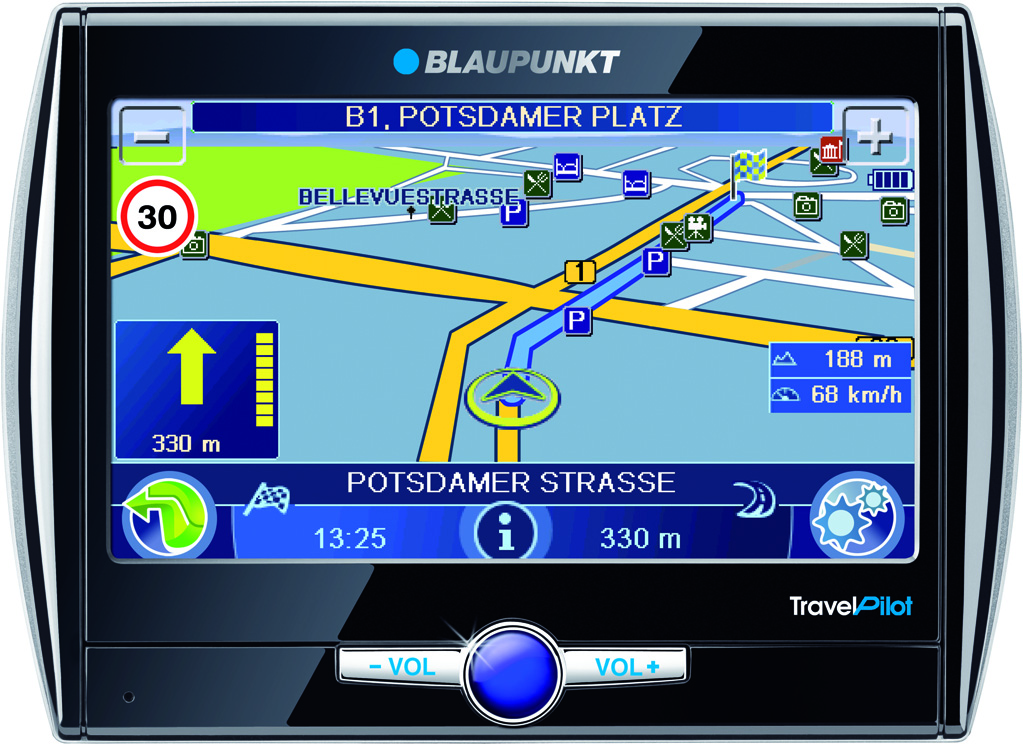 Mobile Navigation TravelPilot 300 www.blaupunkt.
