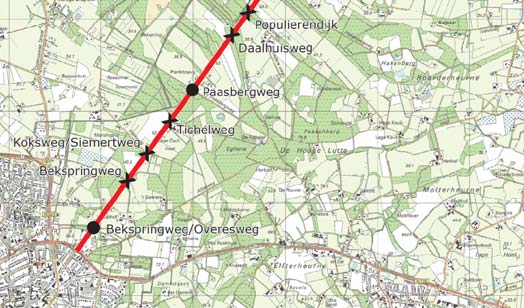 1 Inleiding 1.1 Aanleiding Op de N 342 provinciale weg Hengelo grens Duitsland, gedeelte Oldenzaal - Denekamp gebeuren verhoudingsgewijs veel ongevallen.