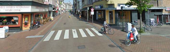 1 Inleiding De Breestraat in Leiden heeft enerzijds een winkelfunctie en heeft anderzijds een belangrijke functie voor fietsers en openbaar vervoer.