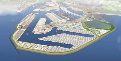 Maasvlakte 2 Info VOORGESCHIEDENIS 2 NUMMER 2 voorjaar 2007 MAASVLAKTE 2 KENMERKEN 3 VERGUNNINGKALENDER 4-5 LEEFBAARHEID IN REGIO 6 Maasvlakte 2: OPLOSSING VOOR RUIMTENOOD De Rotterdamse haven gaat