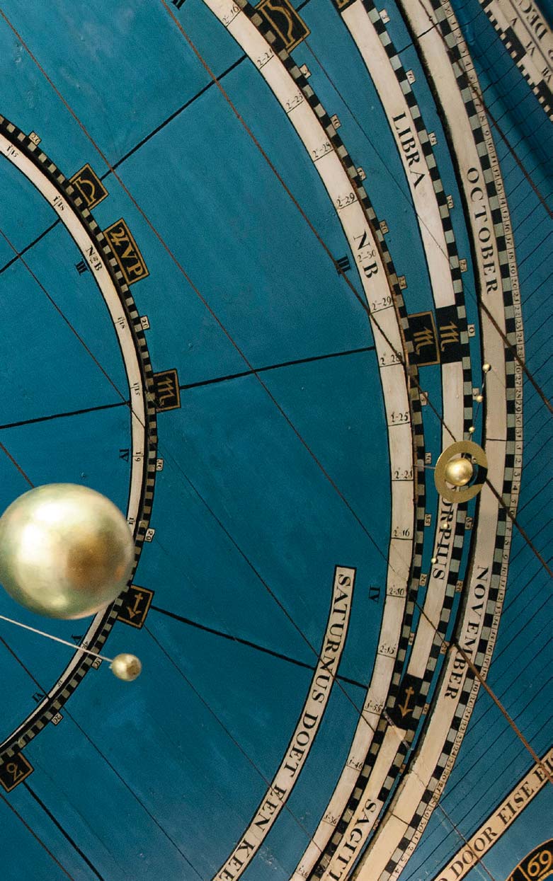 43 Genomineerd voor de Werelderfgoedlijst Koninklijk Eise Eisinga Planetarium Het Koninklijk Eise Eisinga Planetarium in Franeker is het oudste nog werkende planetarium ter wereld.