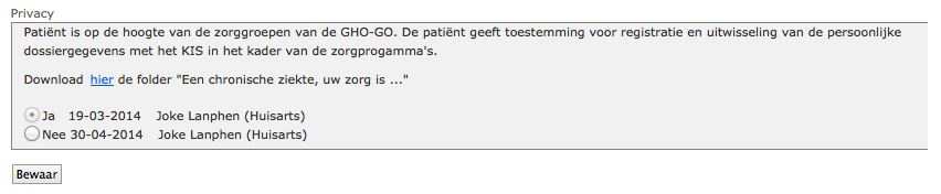 Eerste aanspreekpunt is de huisarts als centrale zorgverlener. In samenspraak met de patiënt wordt verwezen naar andere ketenpartners. Afspraken zijn voor de patiënt altijd duidelijk.