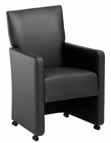 Stapelbare stoel. Solide frame in Zwart epoxylak. Leverbaar in zwart. Met armleggers. Bestelnr.: 19301 MA 30,- model Seth Stapelbare stoel. Kunststof armleggers. Zeer stabiele uitvoering.