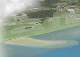 Het ontwerp voor de pilot bij is afgerond. Het idee is om een landtong aan te leggen, die vanaf de kust zo n vijfhonderd meter het IJsselmeer insteekt.