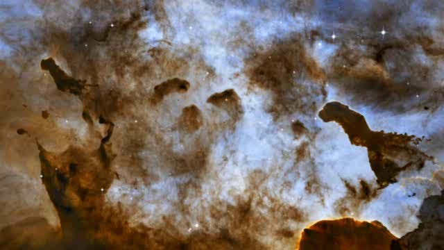 Ons zonnestelsel is geboren in een interstellaire wolk Carina nebula NASA/ HST - Diameter