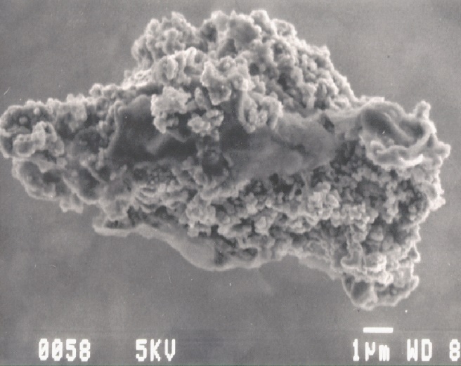 Interstellaire stofdeeltjes Silicaten, grafiet Stofdeeltje met ijsmantel 0.