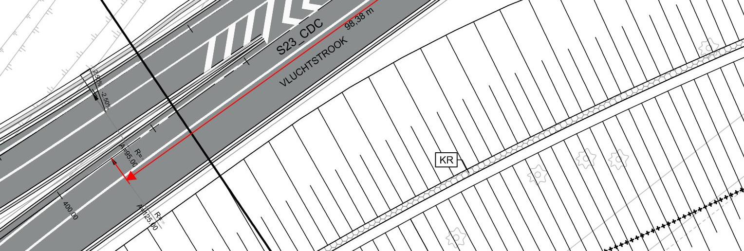 S4R de lengte van de rechtstand (83,54m) tussen 2 tegengestelde bochten is te kort (min. 100m bij 50km/u en 140m bij 70km/u).