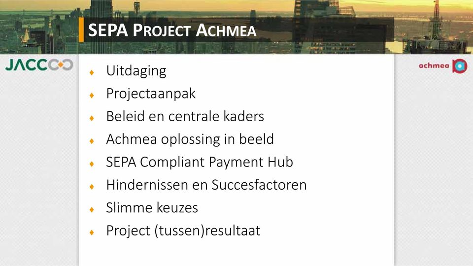 beeld SEPA Compliant Payment Hub Hindernissen en