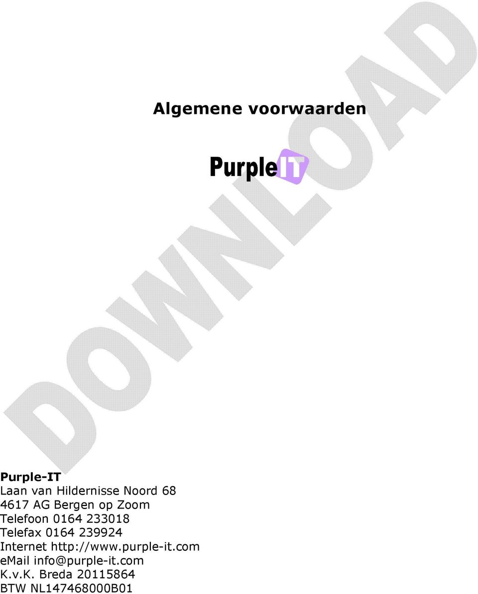 Internet http://www.purple-it.com email info@purple-it.