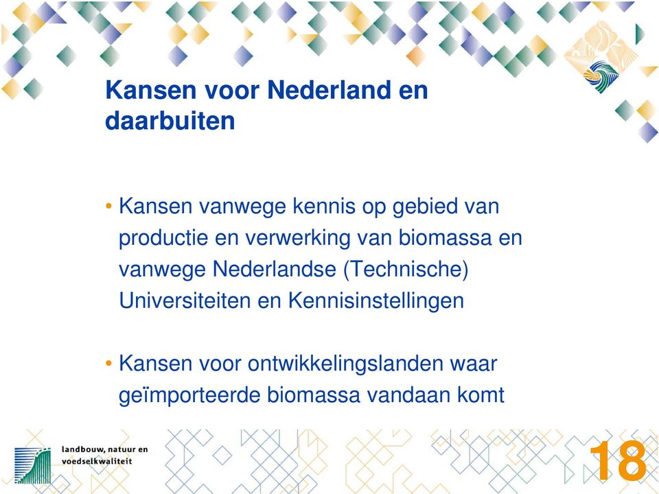 Nederlandse (Technische) Universiteiten en Kennisinstellingen