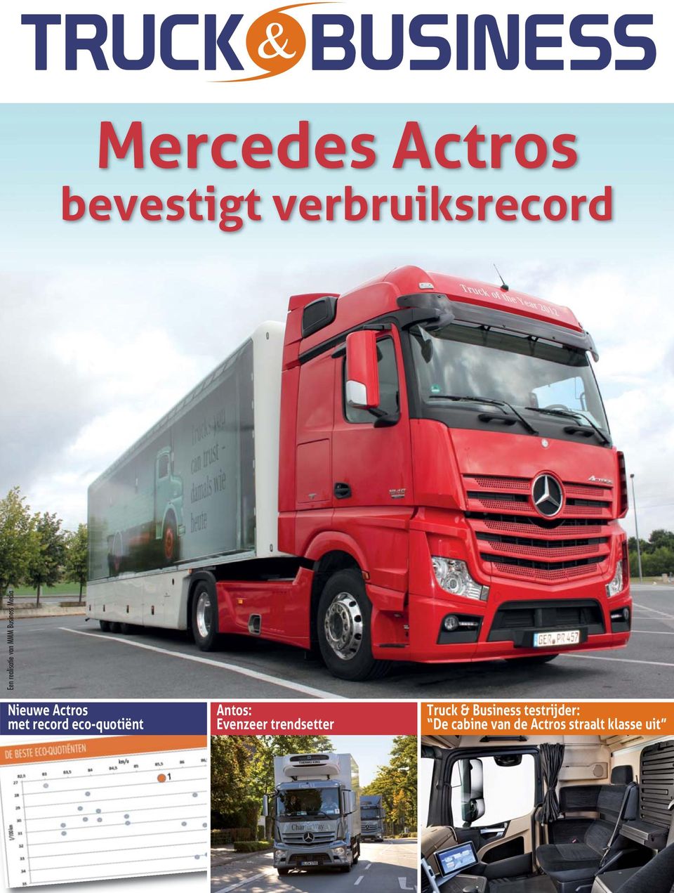 record eco-quotiënt Antos: Evenzeer trendsetter Truck