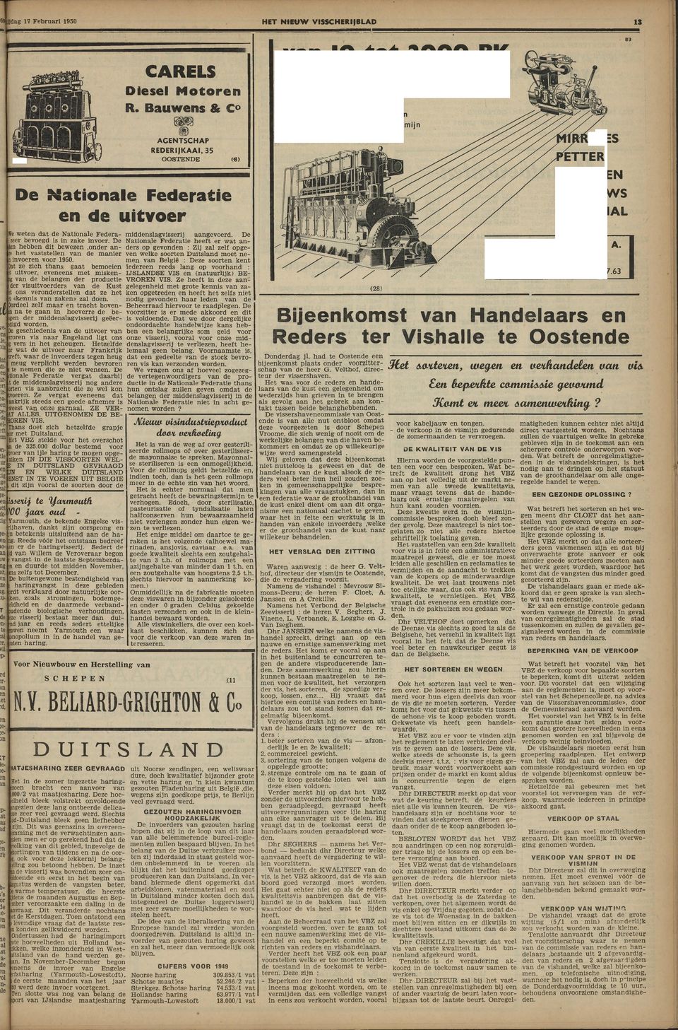 benzine-m otoren v o o r alle zeegebruiken LEES (6) Mc LAREN e Nationale Federatie en de uitvoer We w ete n d a t de N a tio n a le F e d e ra izeer bevoegd is in zake invoer.