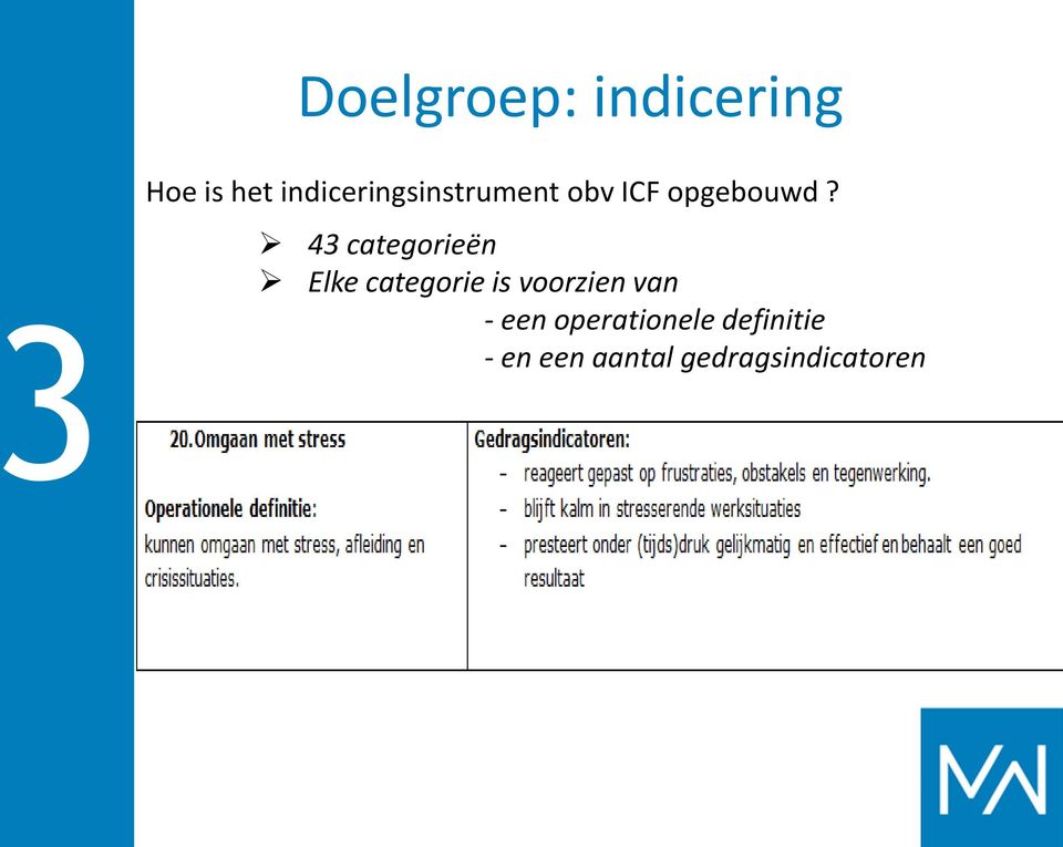 43 categorieën Elke categorie is voorzien van