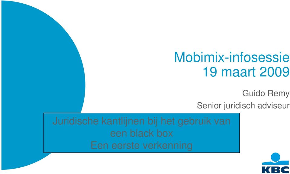 verkenning Mobimix-infosessie 19