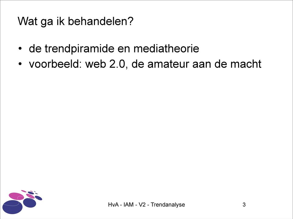 mediatheorie voorbeeld: