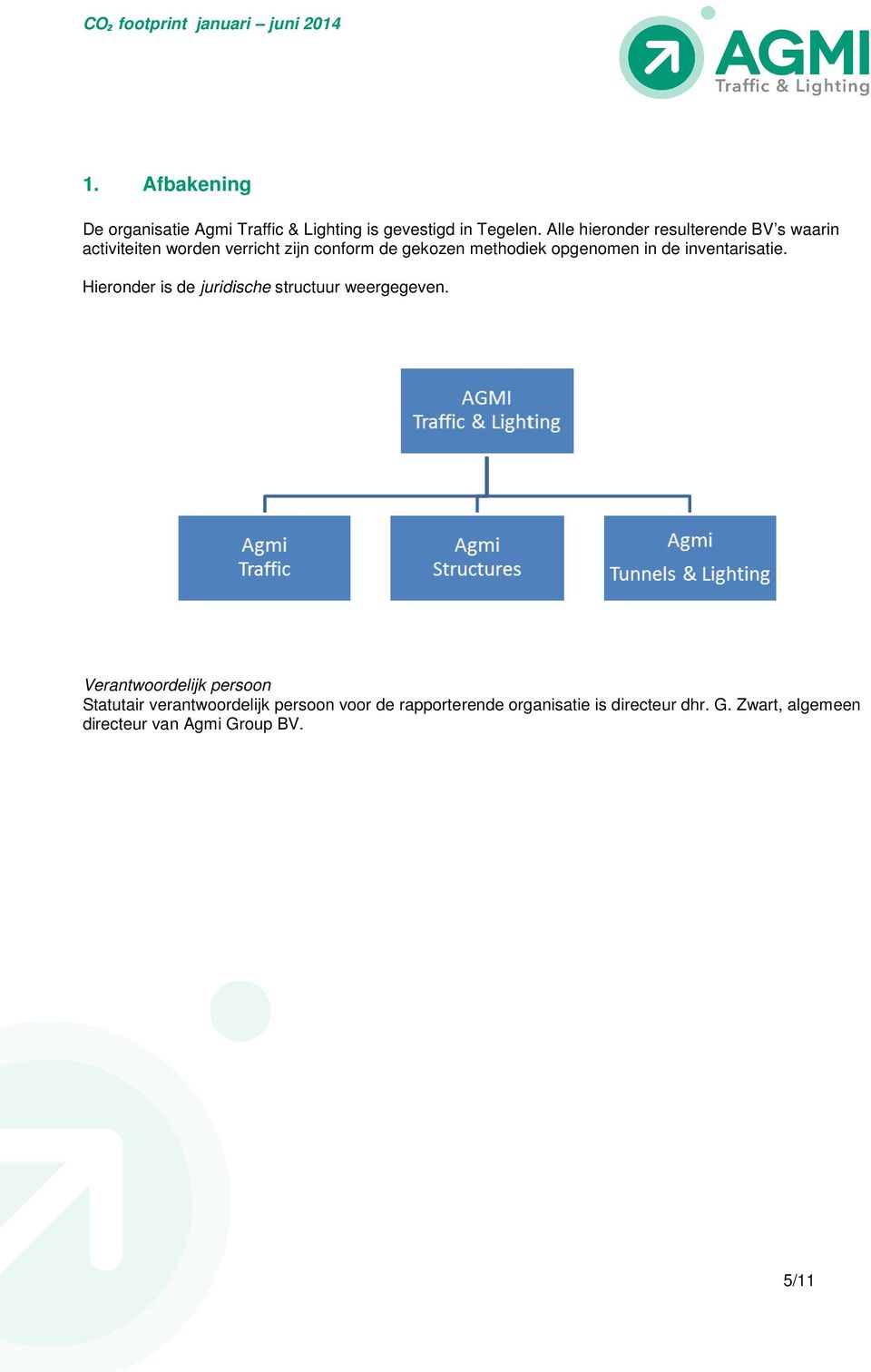 opgenomen in de inventarisatie. Hieronder is de juridische structuur weergegeven.