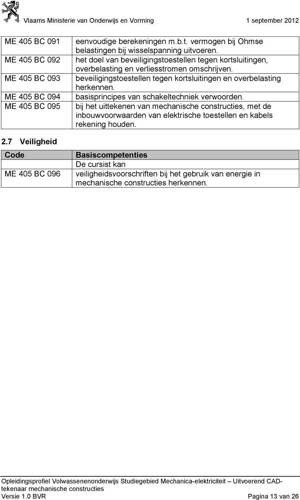 beveiligingstoestellen tegen kortsluitingen en overbelasting herkennen. basisprincipes van schakeltechniek verwoorden.