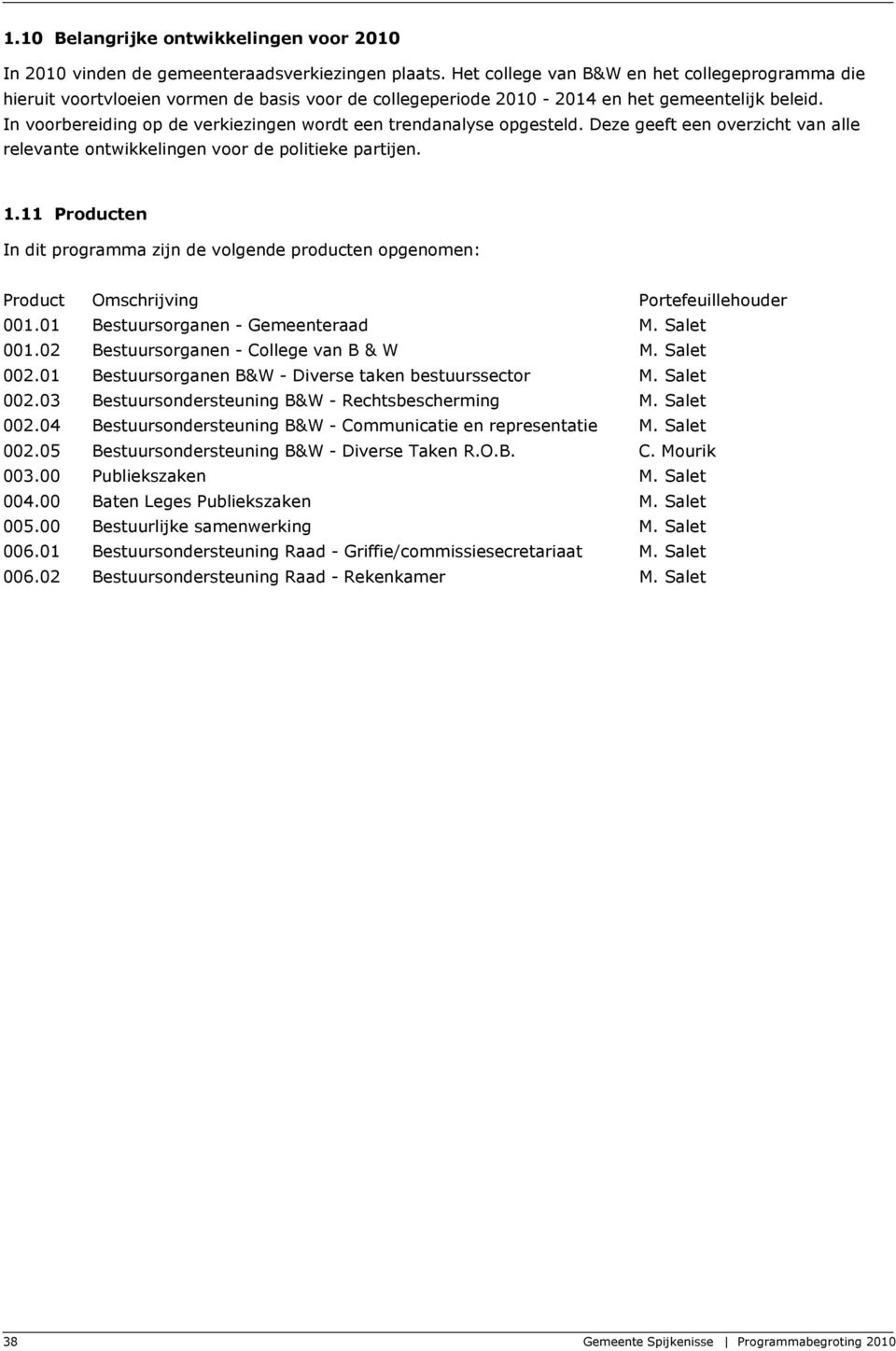 In voorbereiding op de verkiezingen wordt een trendanalyse opgesteld. Deze geeft een overzicht van alle relevante ontwikkelingen voor de politieke partijen. 1.