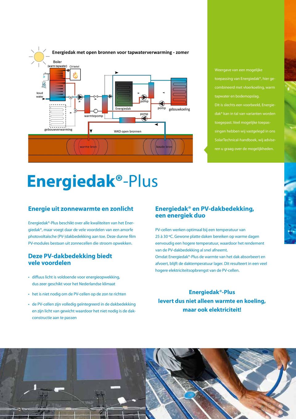 Veel mogelijke toepas- gebouwverwarming WKO open bronnen singen hebben wij vastgelegd in ons warme bron koude bron SolarTechnical-handboek, wij adviseren u graag over de mogelijkheden.