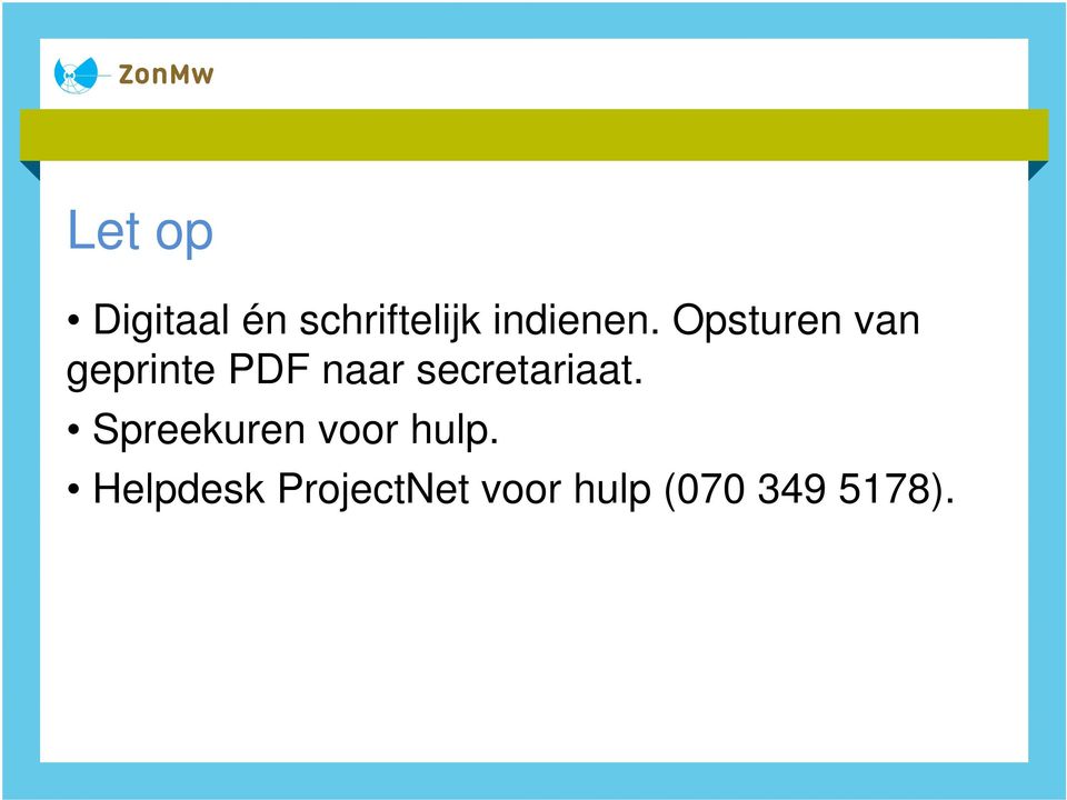 Opsturen van geprinte PDF naar