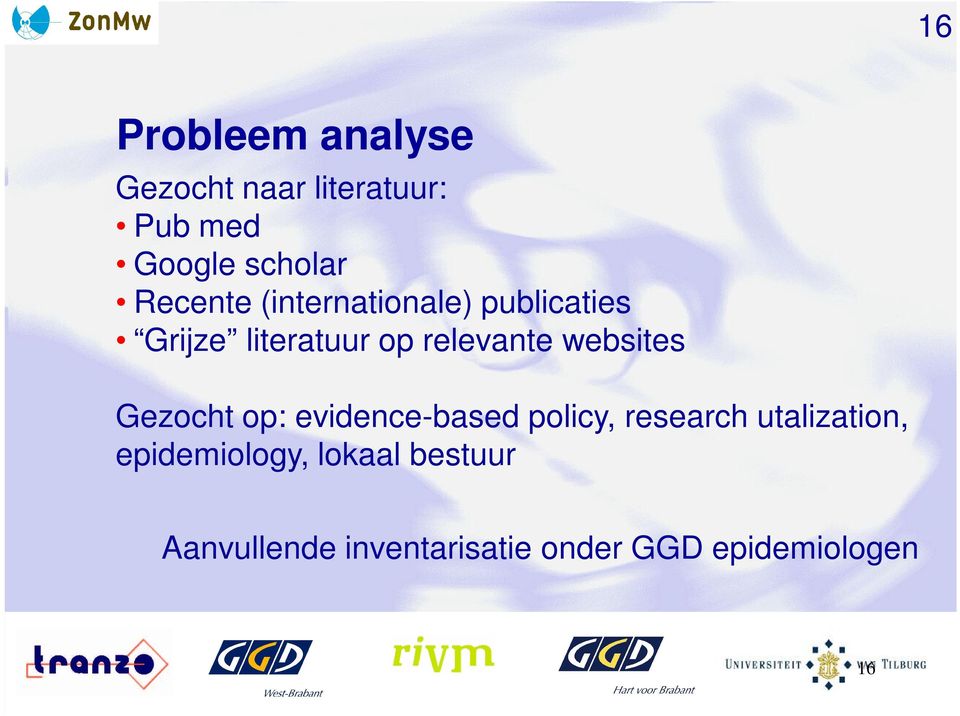 websites Gezocht op: evidence-based policy, research utalization,