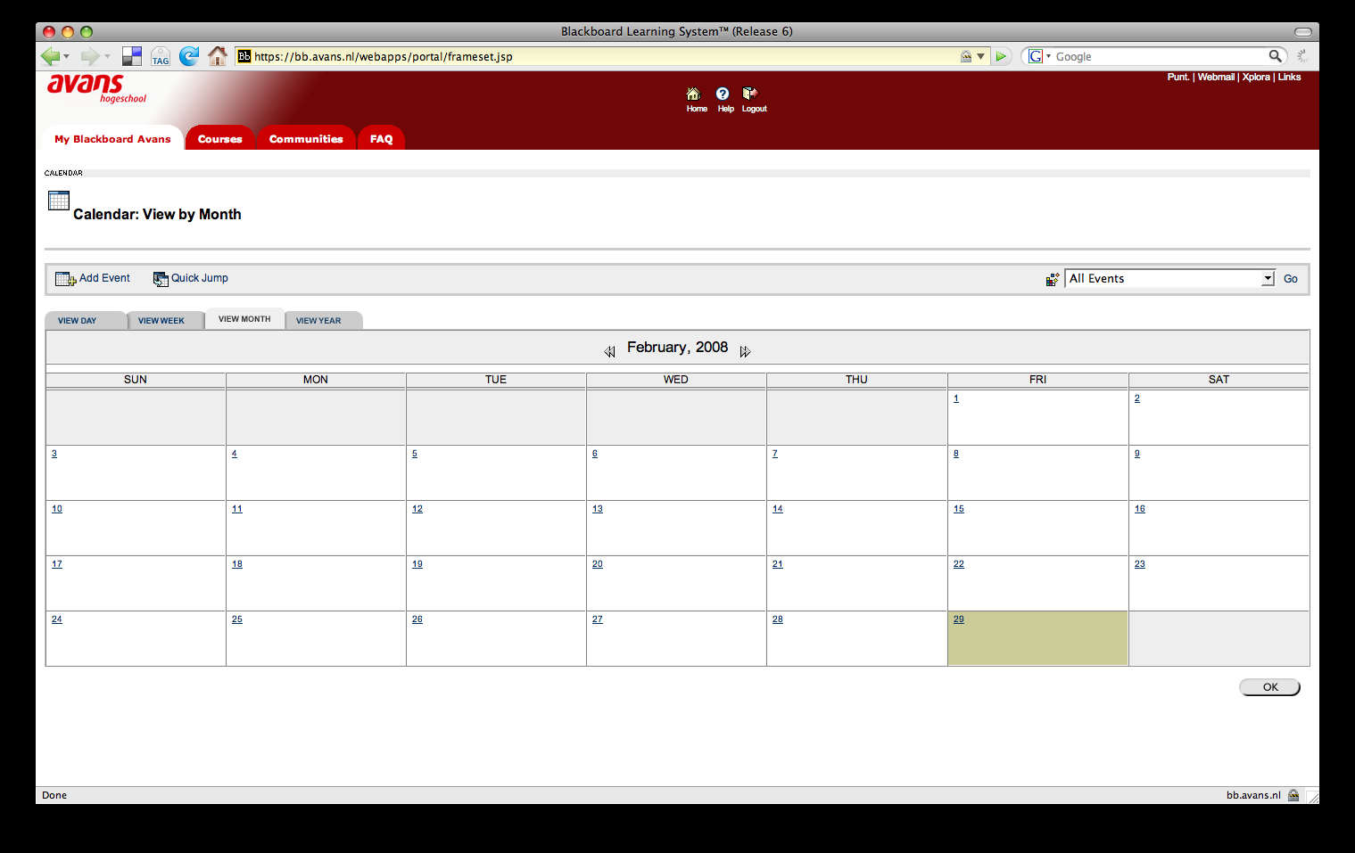 VoorbeeldvanKalender/Agenda: HetisdevraagofjealsstudentgebruikmaaktvandemogeijkheidAgendaenTaken.Buitenditsysteem zijnerveelsystemenopdecomputereninternetomditteregelen.