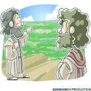 Bijbelverhaal vader van een groot volk Lezing: Genesis 12-13, 15, 18, 21 Z o kwam het dat één van Noachs nakomelingen, Abraham, ging wonen in de plaats die Haran heette.