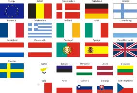 Prijslijst Eindgebruikers 1-1-2008 Wereld vlaggen Alle genoemde prijzen zijn stuksprijzen excl. btw. Landenvlaggen Land 100x150 cm. 150x225 cm. 120x300 cm.