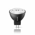 tot 18,- MASTER LEDspot GU5.3 12 V, van 45.000 uur - Geschikt om te gebruiken met bestaande halogeen trafo s - niet dimbaar 20 W 4 W 4,5 W 2700 K GU5.3 24 1000 72238000 4,5 W 2700 K GU5.