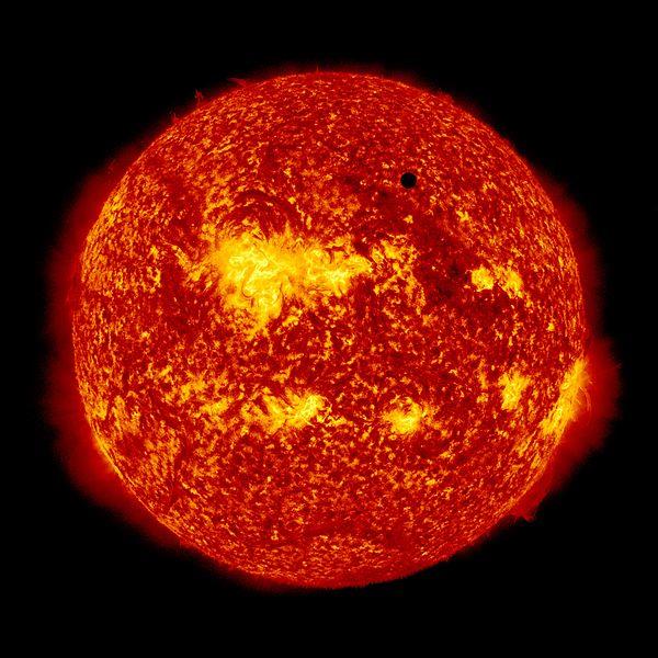 TRANSIT METHODE: VENUS Zelfde principe als Venus transit.